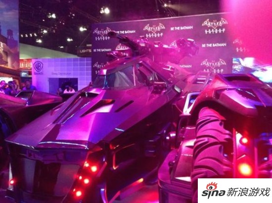 蝙蝠侠:阿甘骑士霸气蝙蝠车亮相E3大展