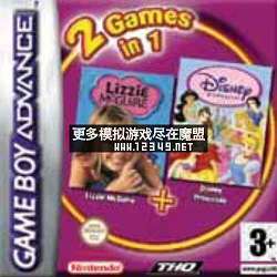 Ϸ21-˹ṫƽ1 (S)(2 Games in 1-Disney Princesas-Lizzie McGuire)(S)
