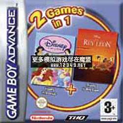Ϸ21-˹ṫ͵˹ʨ(S)(2 Games in 1-Disney's Girls Gamepack )(M6)