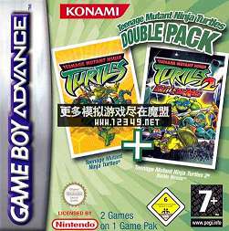 游��2合1-忍者神��1+2 (2 Games in 1-Teenage Mutant Ninja Turtles 1+2)